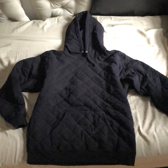 supreme quilted hoodie